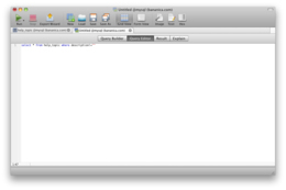 Query editor